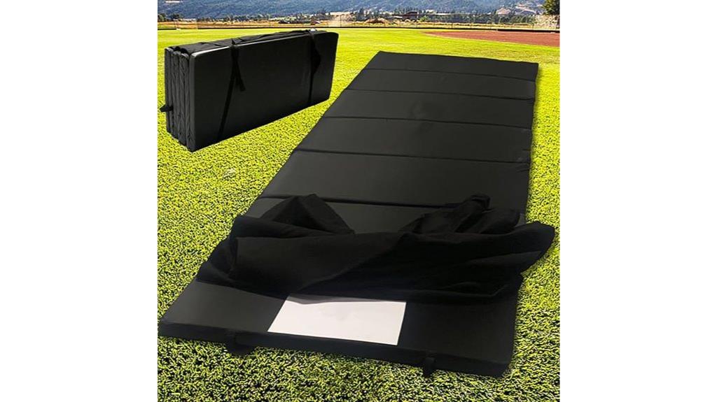 large portable baseball mat