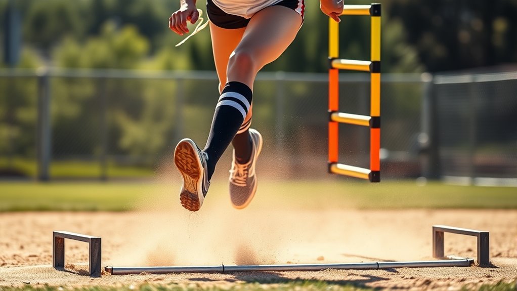 lateral agility ladder drills
