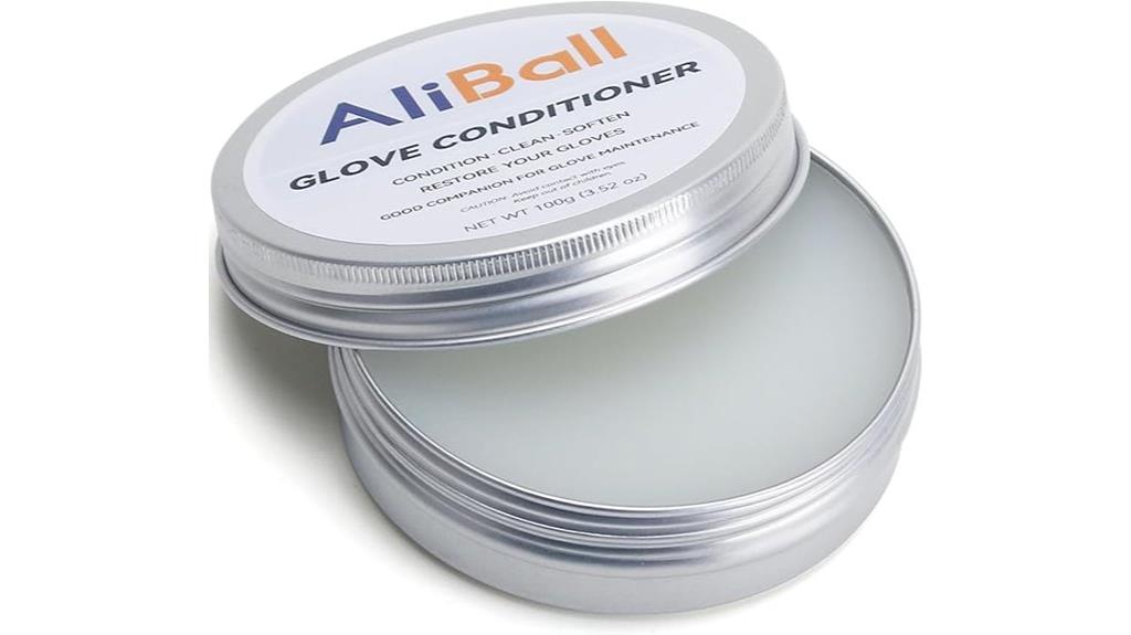 leather baseball glove care