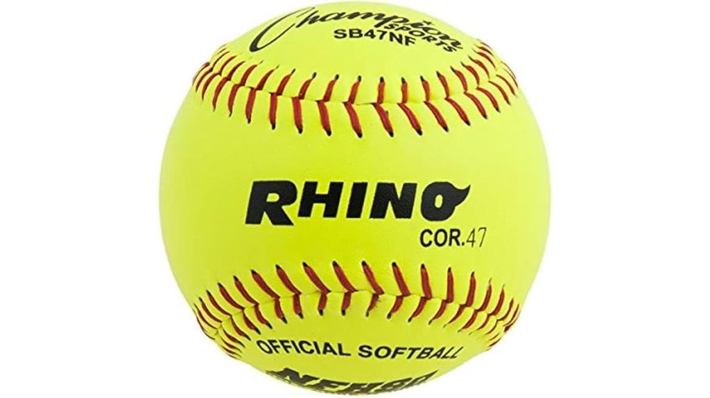 leather cover softballs