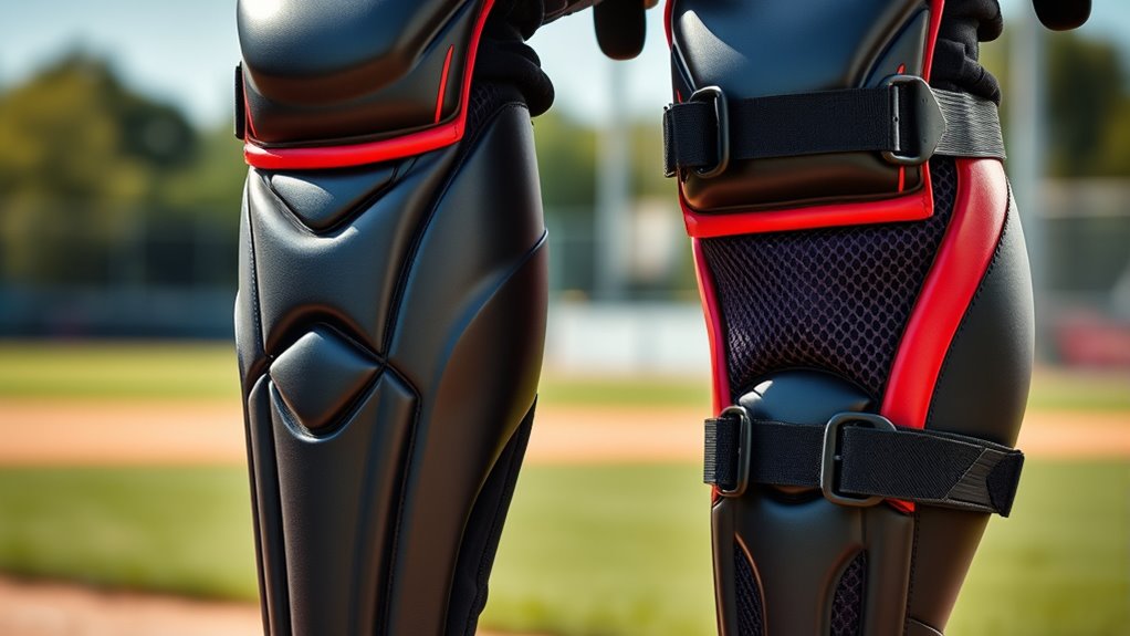 lightweight softball catcher guards