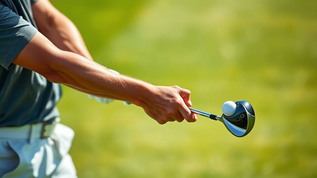maintain steady controlled swing