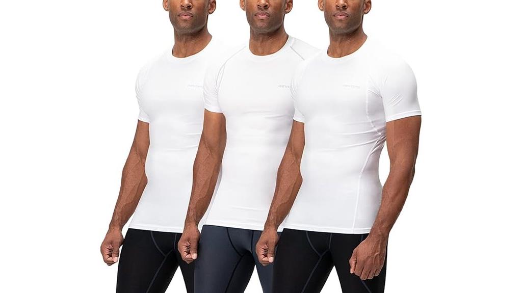 men s compression short sleeves