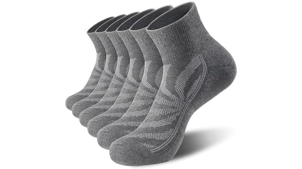 men s cushioned ankle socks