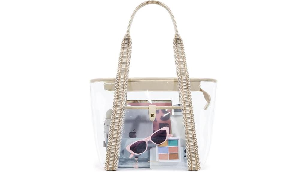 missnine clear tote