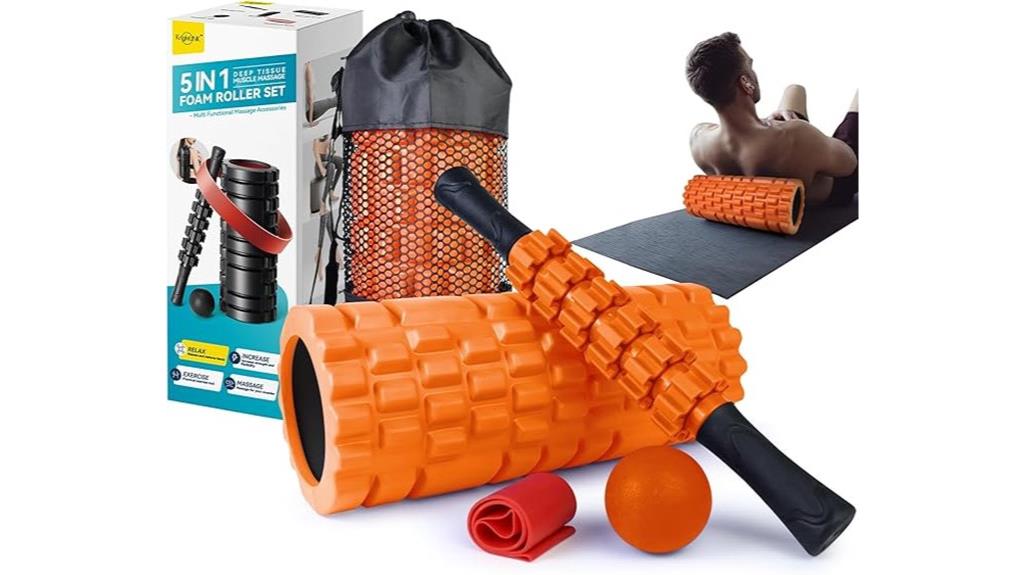 multi function foam roller set