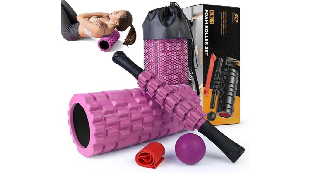 multi function foam roller set