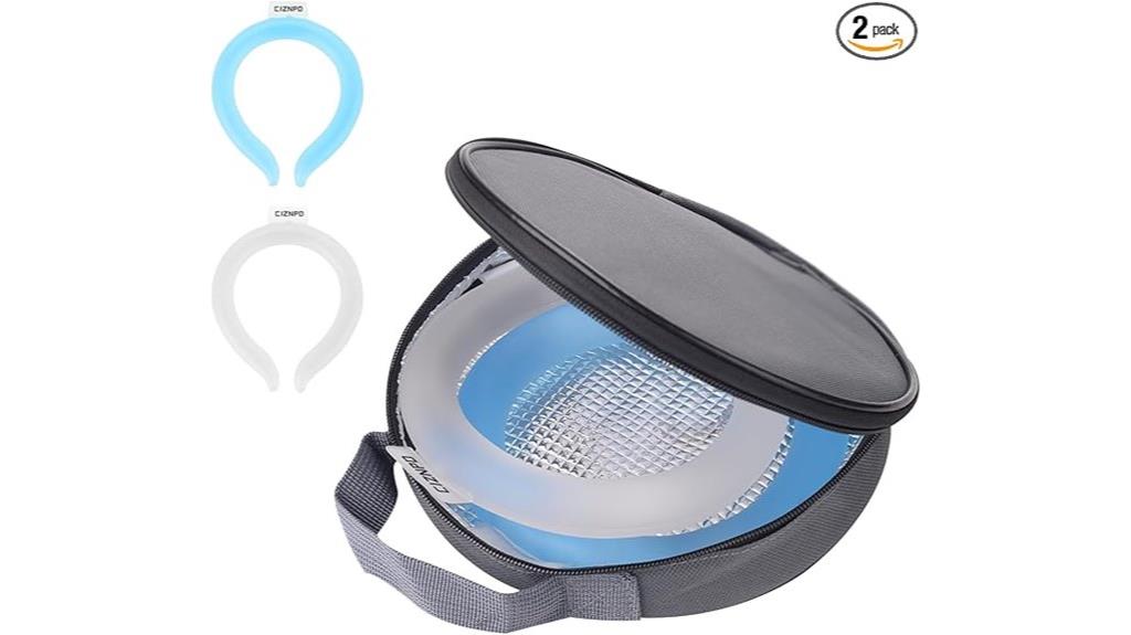 neck cooling tubes set