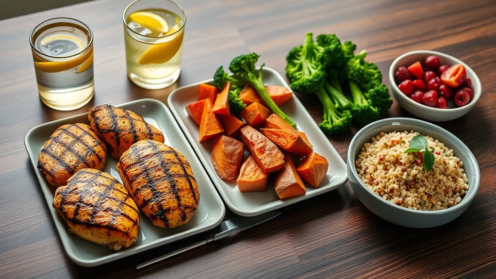 optimize meal timing and portions