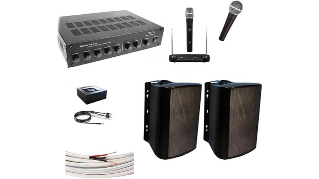 outdoor public address system