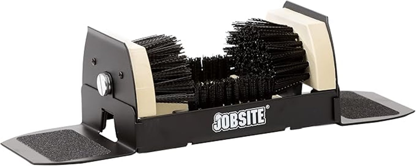 outdoor wide shoe scraper