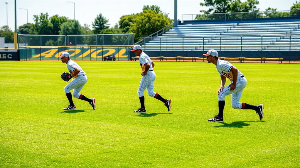outfield communication and positioning