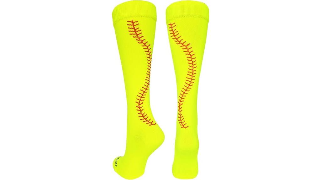 over the calf softball socks
