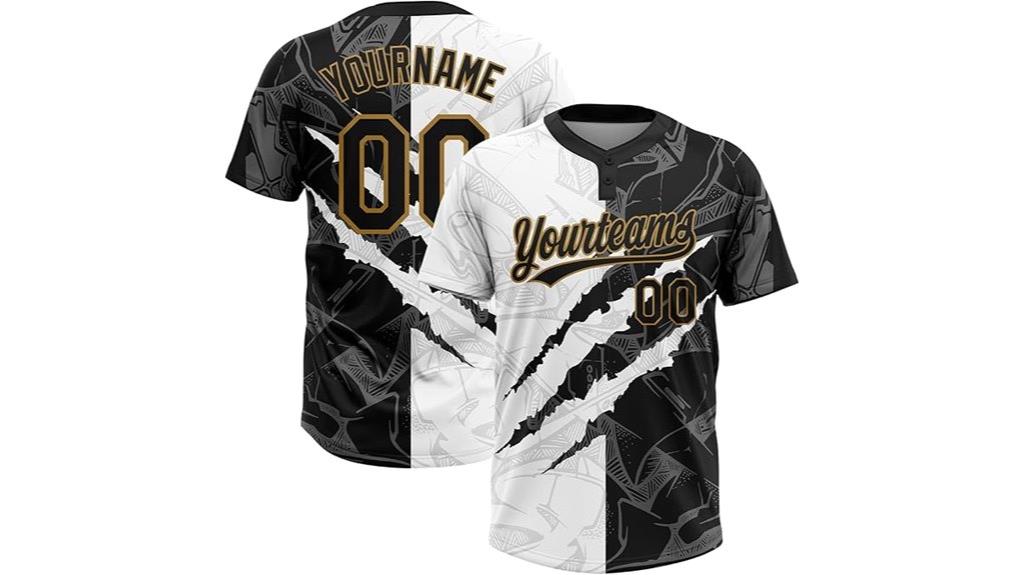 personalized softball jersey