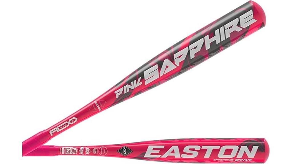 pink sapphire softball bat