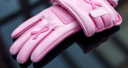pink softball batting gloves