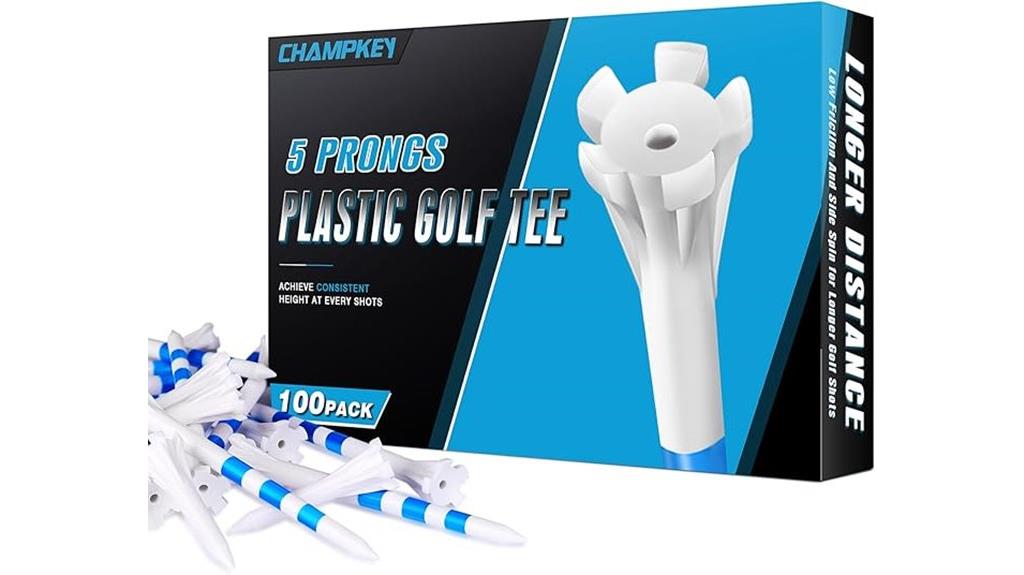 plastic golf tees 100 pack