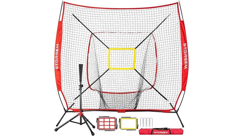 portable 7x7ft practice net