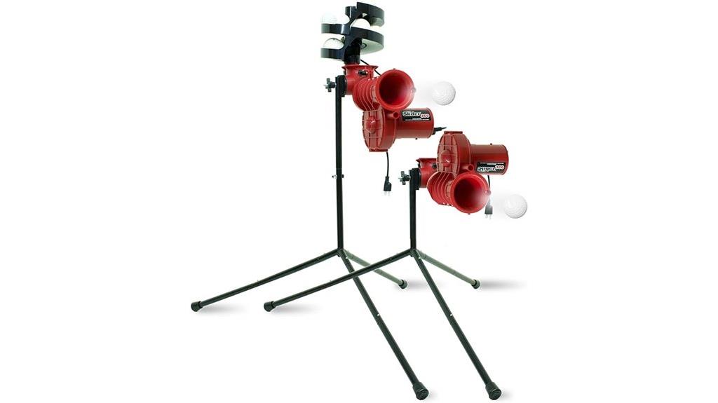 portable baseball pitching machine