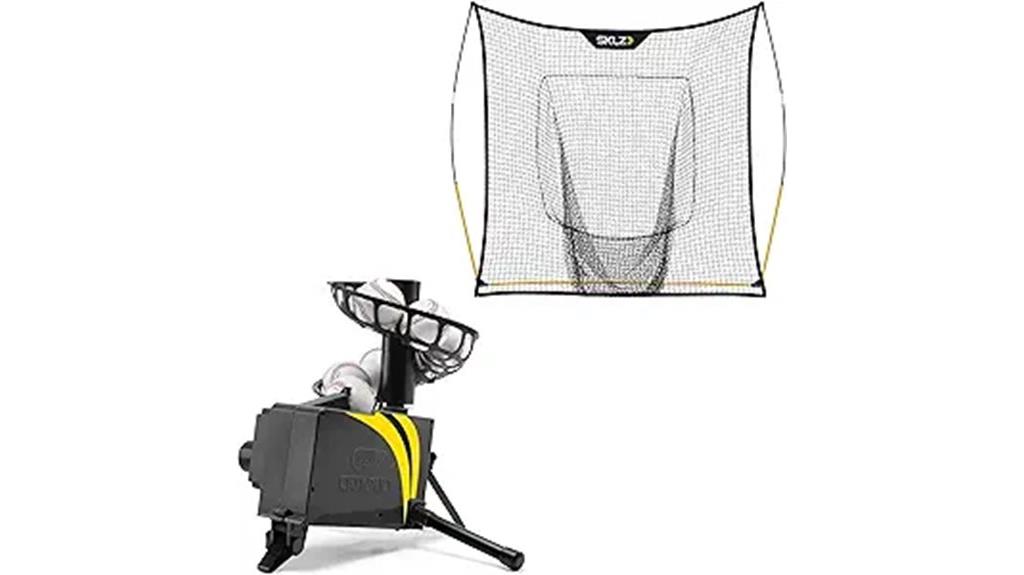 portable baseball pitching set