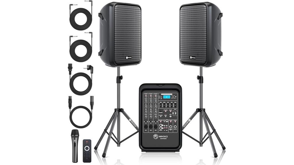 portable bluetooth pa system