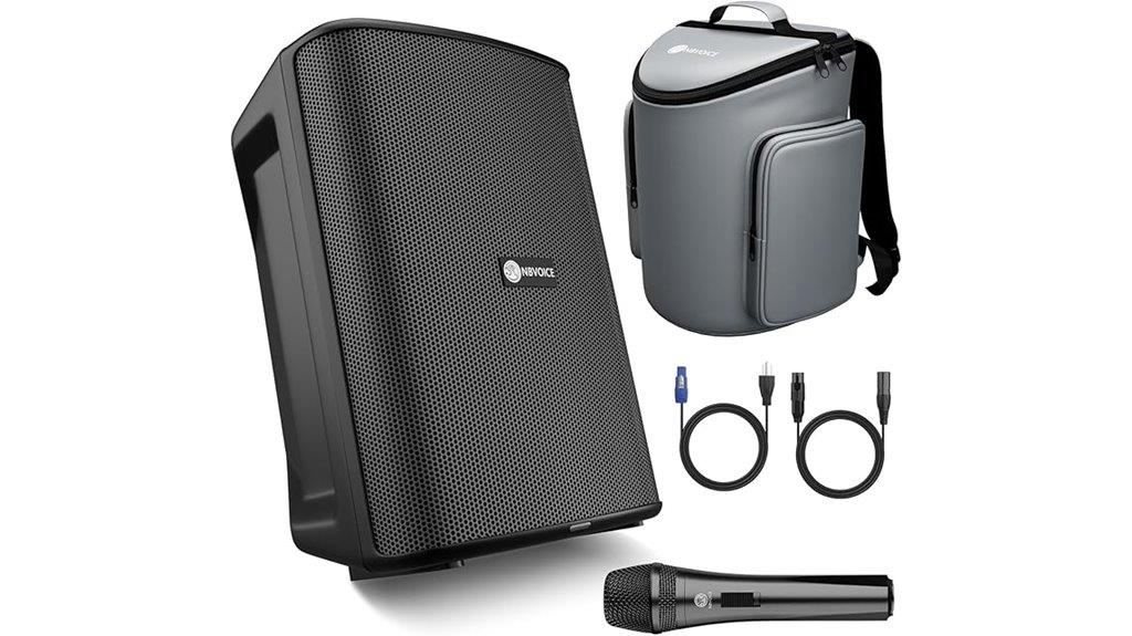portable bluetooth speaker with microphone