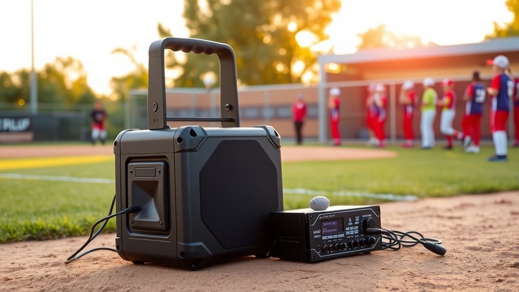portable durable loud reliable