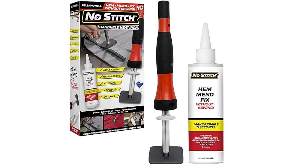 portable fabric iron repair