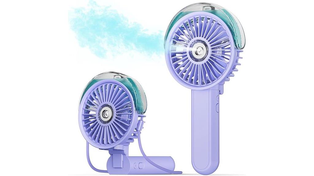 portable misting fan