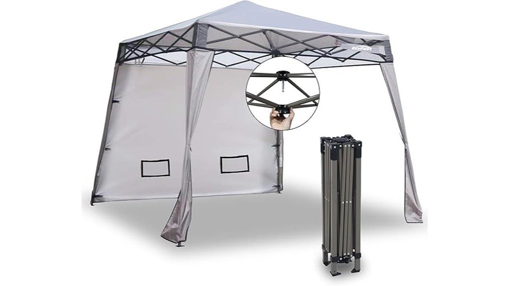 portable quick setup canopy