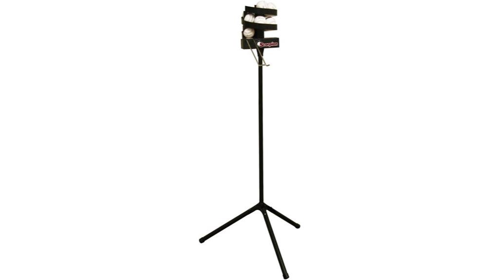 portable soft toss machine