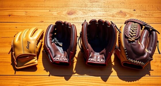 position specific softball glove