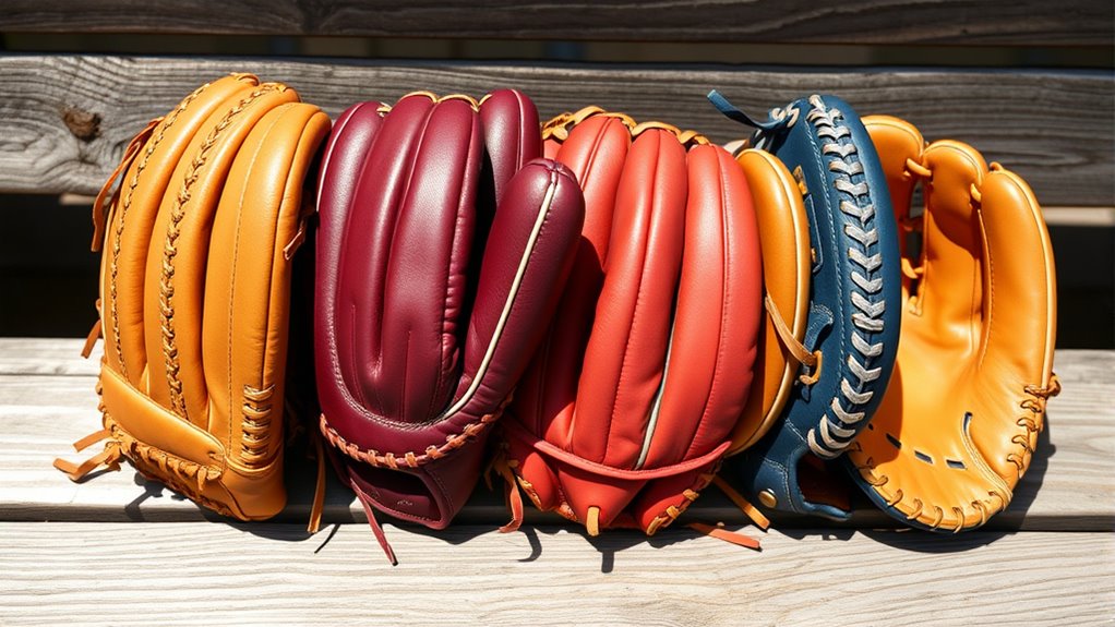 position specific softball glove selection