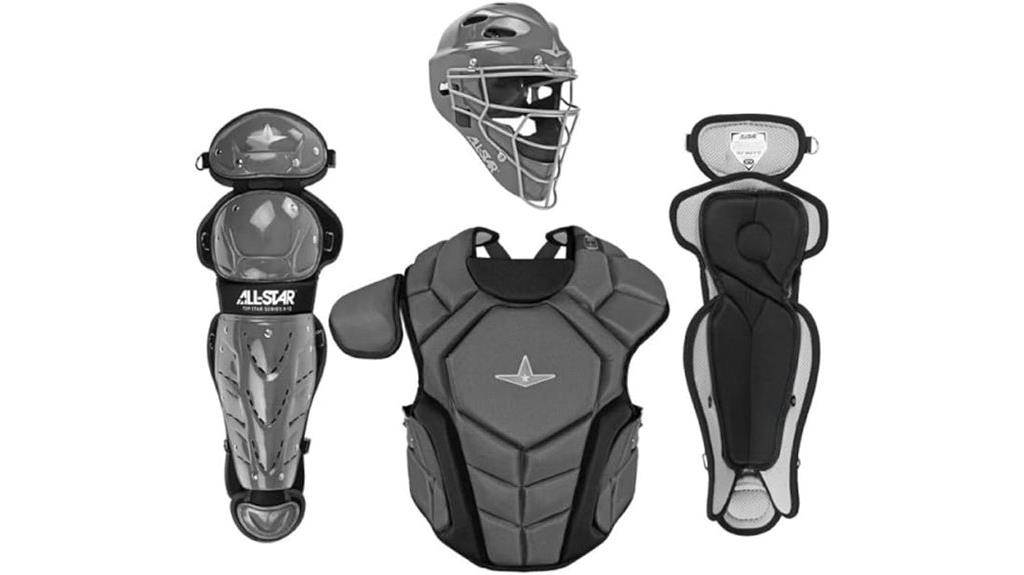 professional baseball catching gear