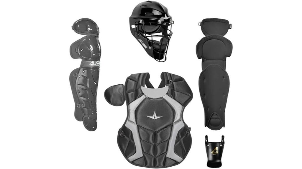 professional baseball catching gear