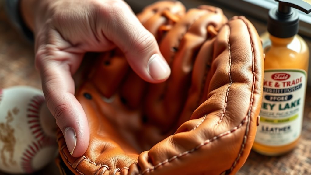 proper glove care routine