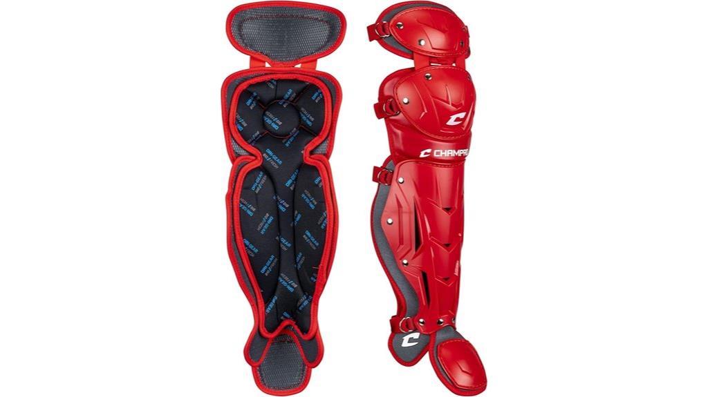 protective catcher leg guards