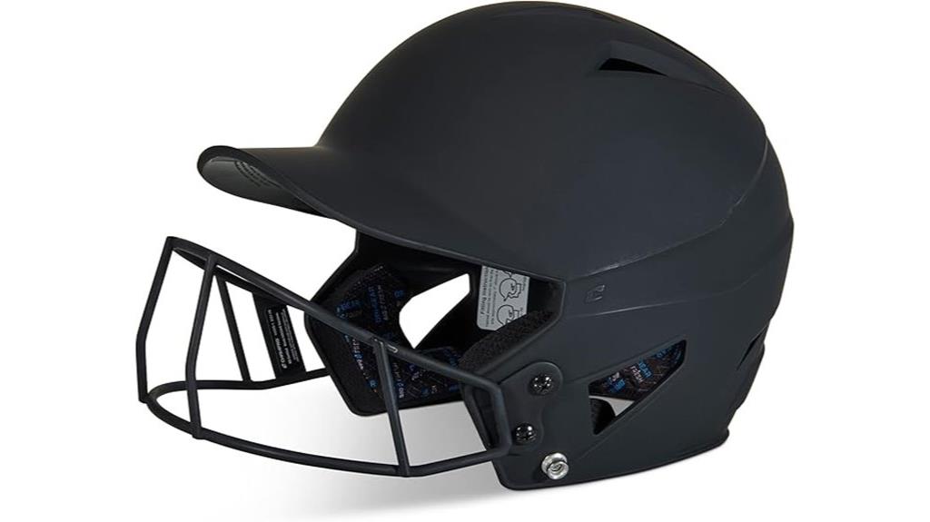 protective fastpitch batting helmet