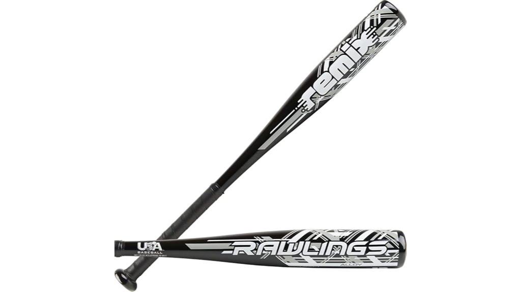 rawlings black youth bat