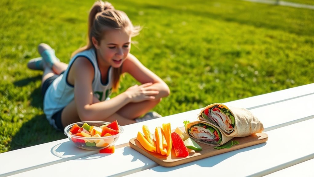 refuel with carbs and protein
