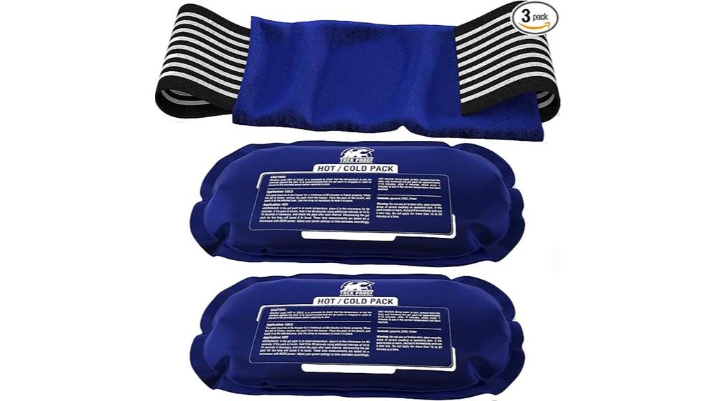 reusable 3 piece ice packs