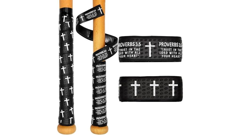 scripture themed bat grip tape