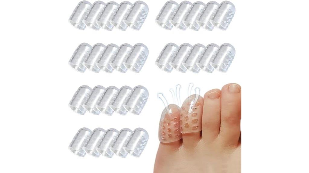 silicone toe cover pack