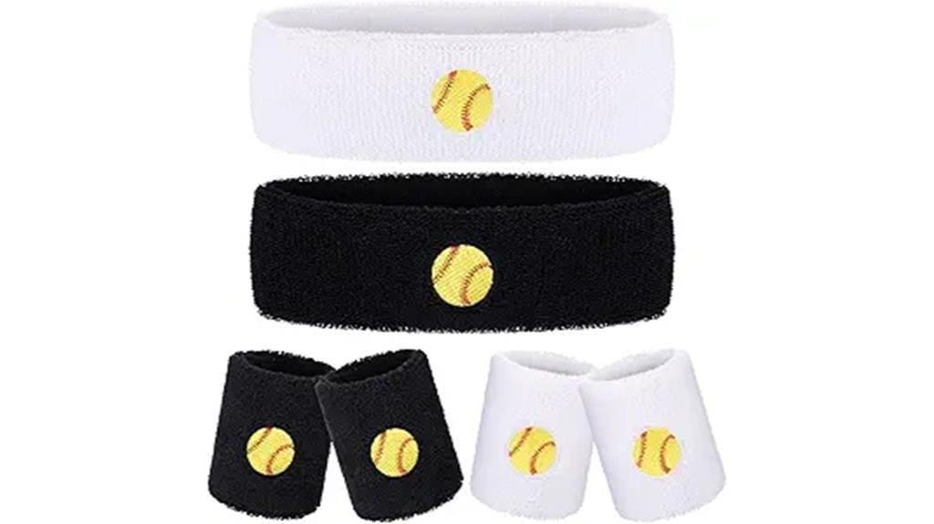 six piece sports accessory set