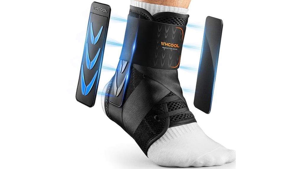 slim ankle brace pads