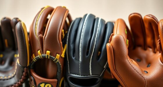 small hand softball glove options