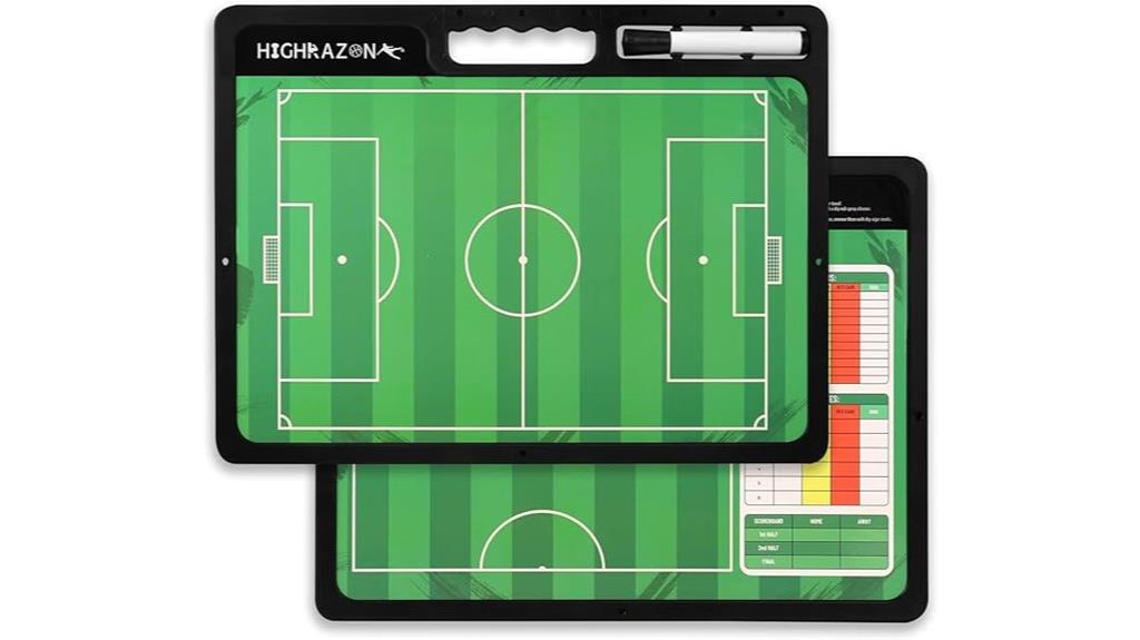 soccer coach dry erase clipboard