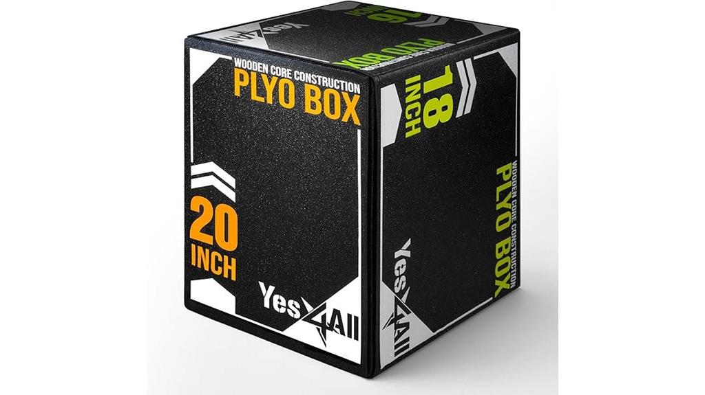 soft padded plyometric box