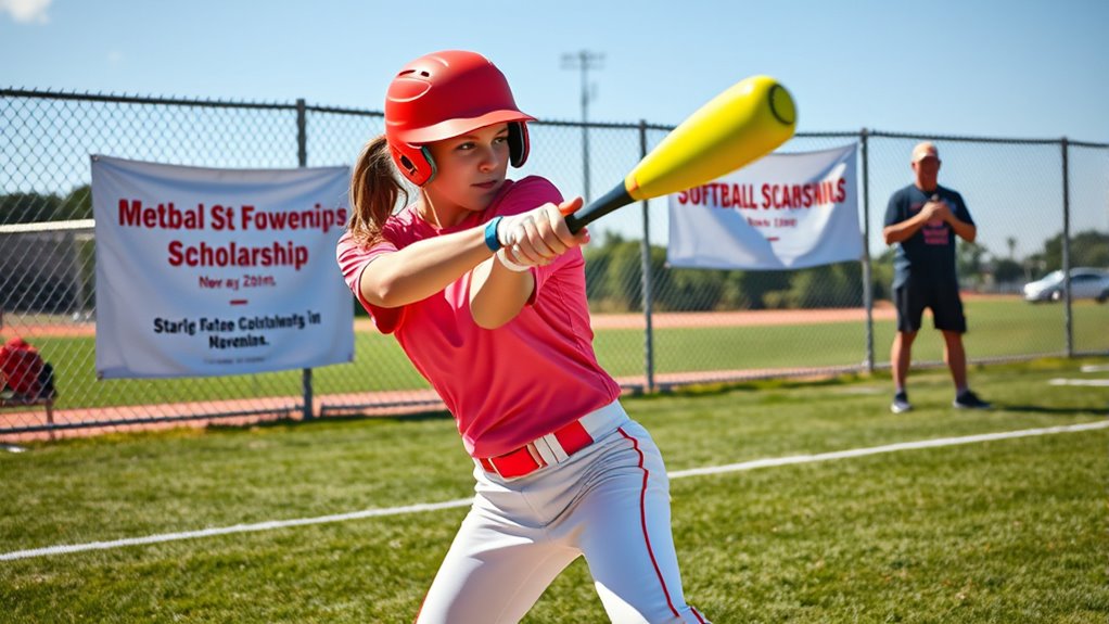 softball and academic scholarships