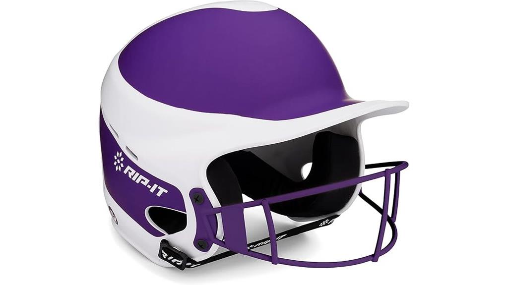 softball batting helmet